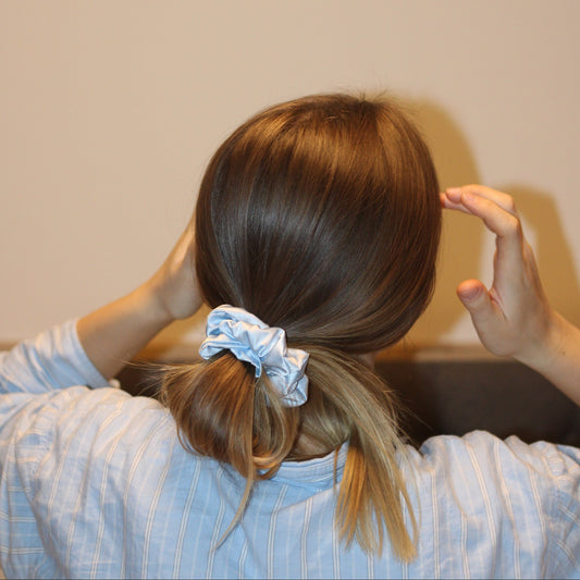Blue Scrunchie