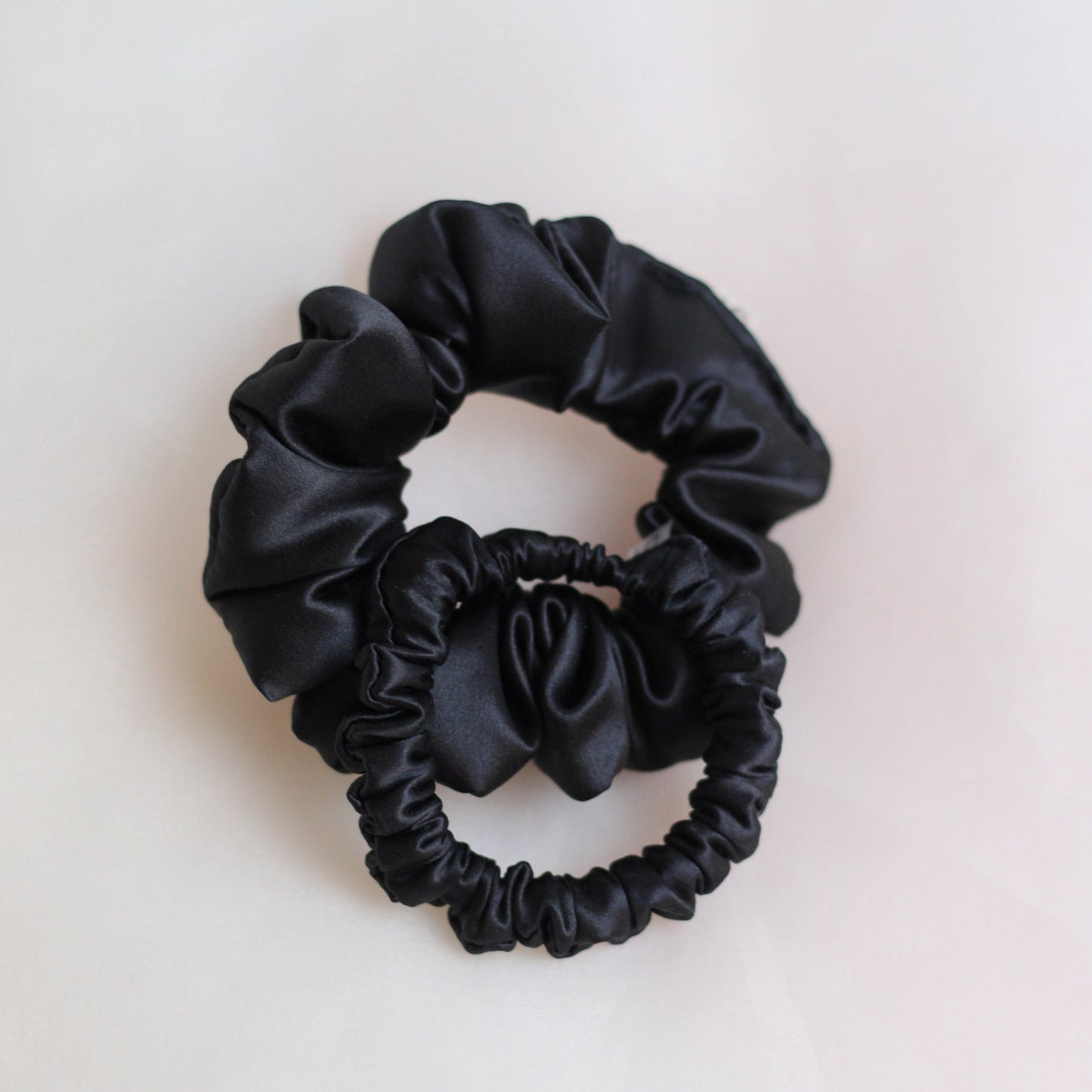 Midnight Black Scrunchie
