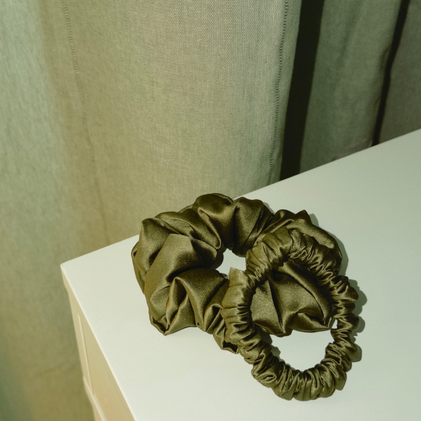 Khaki Scrunchie